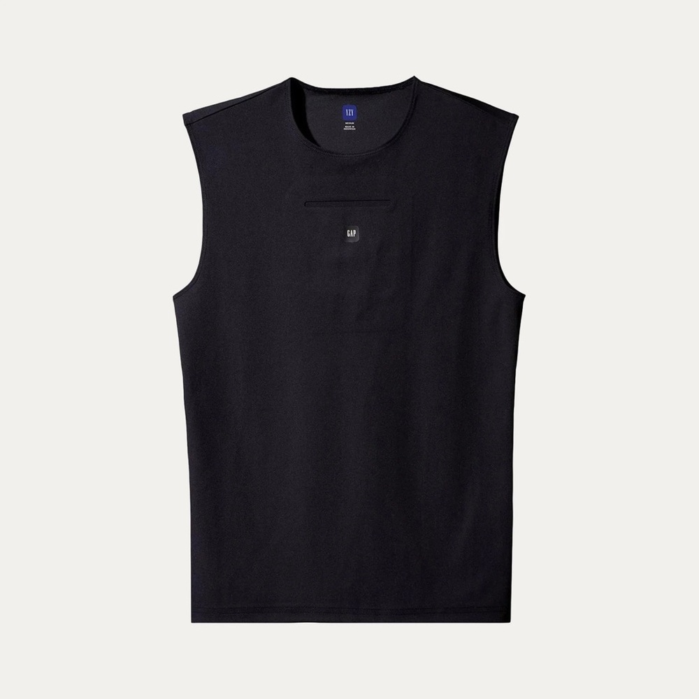 (2 pack)Yeezy x Gap x Balenciaga Sleeveless Second Skin/ XXS /Black (WOMENS CUT)